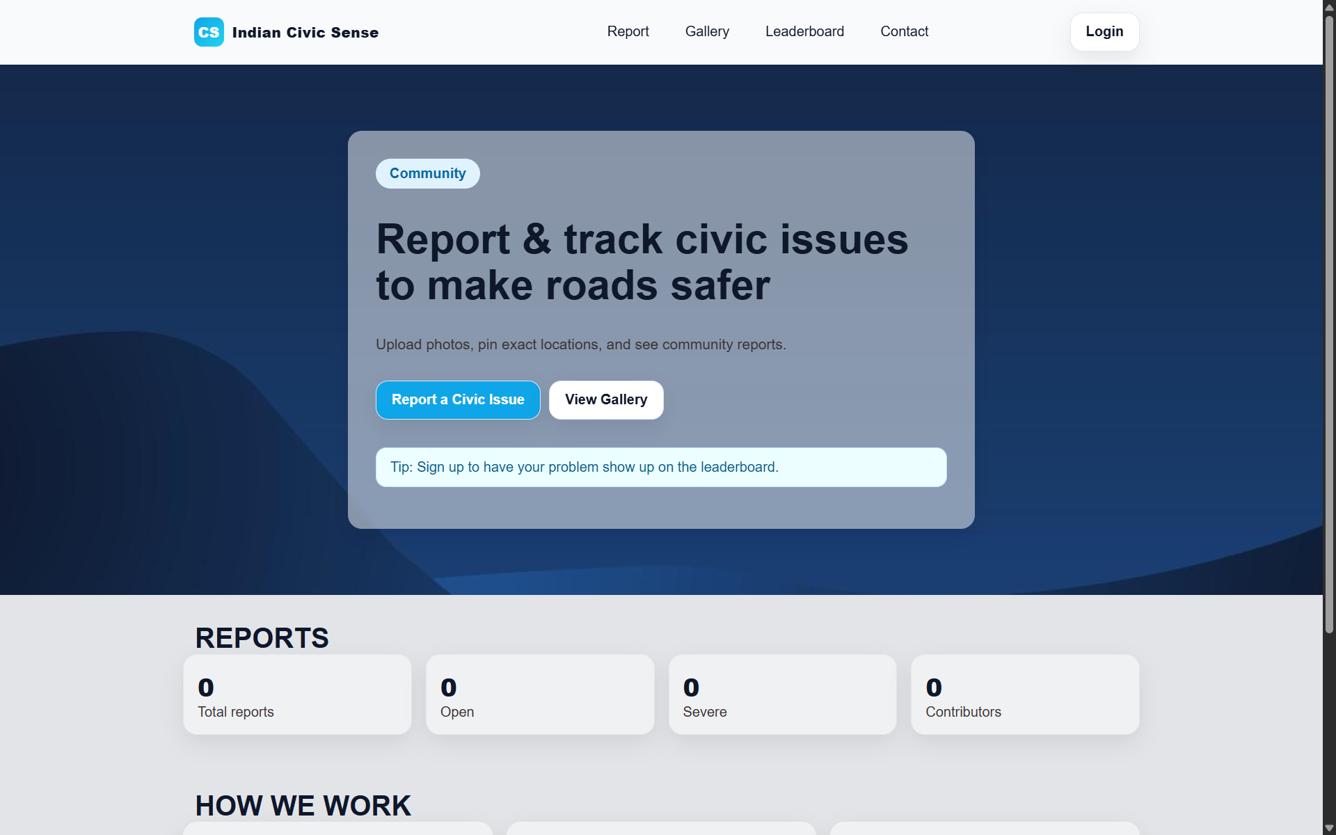 Public Service Website